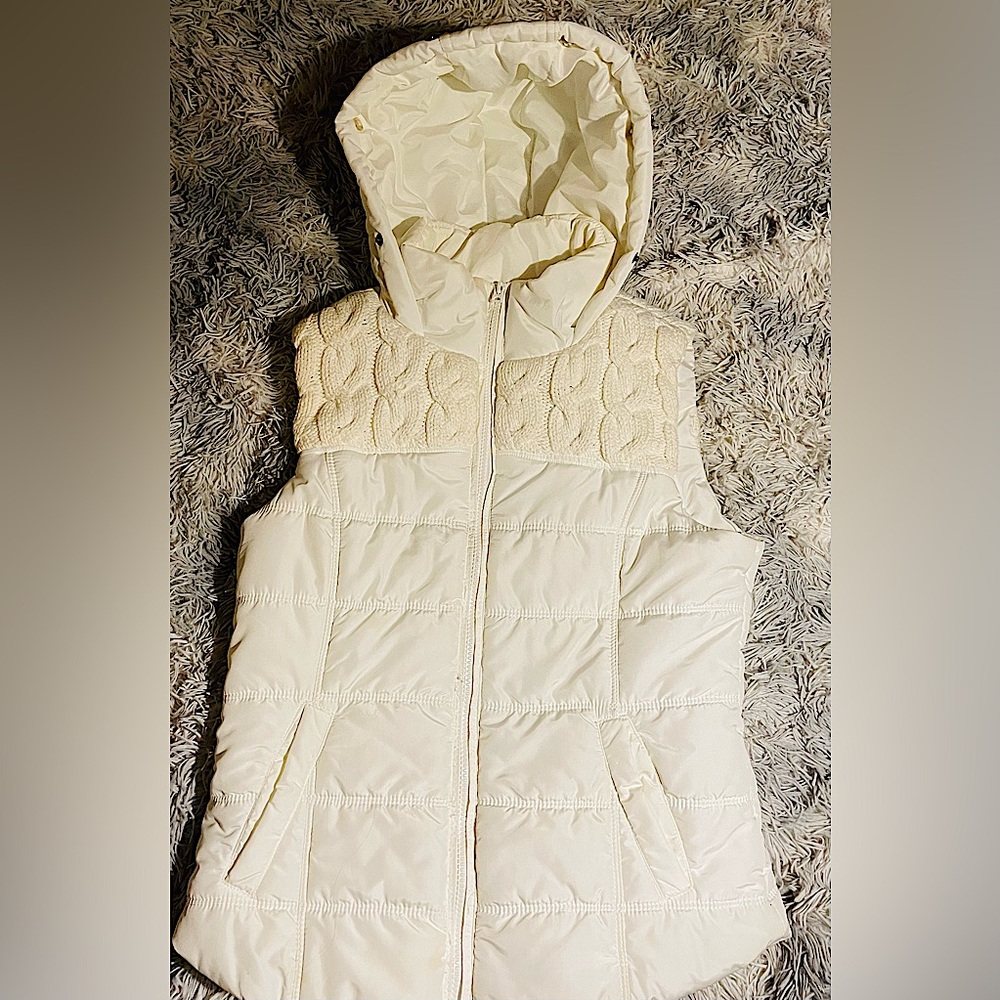 Aeropostale Hooded Puffer Vest